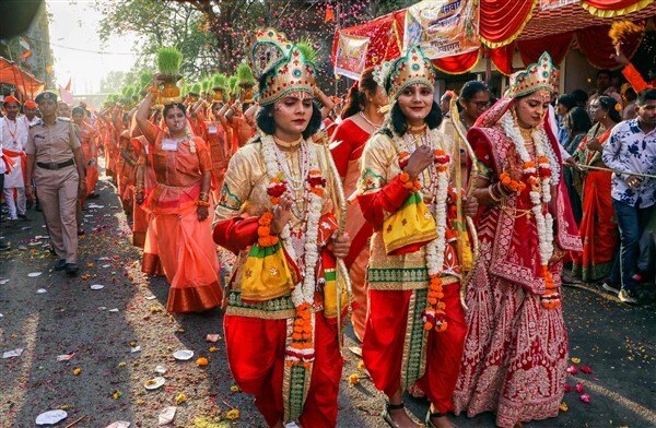 Ram Navami Celebration In India 2023; See Photos