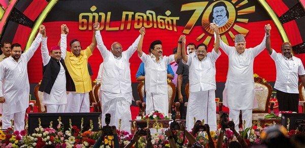 Tamil Nadu Chief Minister  MK Stalin's 70th Birthday Celebrations; See Photos
