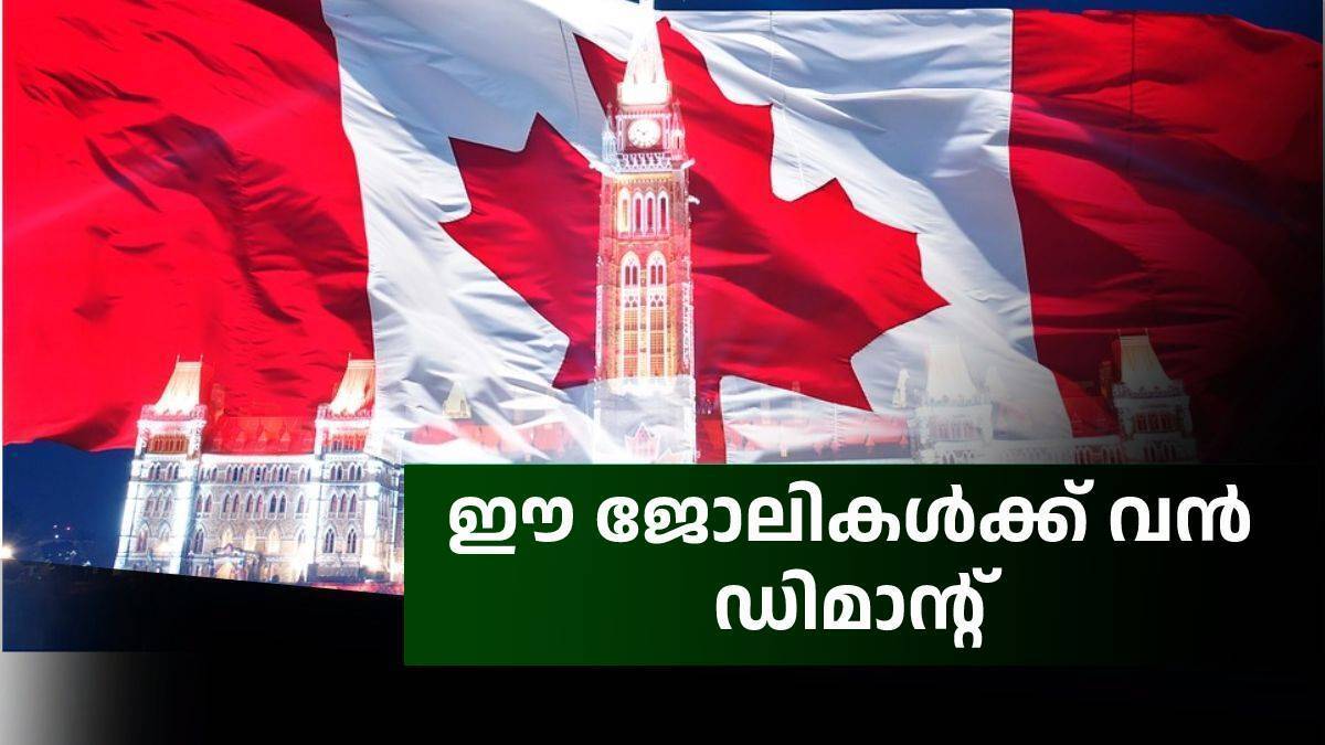 Jobs in Canada:കാനഡയിലേക്ക് ചേക്കേറാനാണോ? കൈനിറയെ ശമ്പളം കിട്ടുന്ന ജോലികൾ ഇതാ... വൻ ഡിമാന്റും