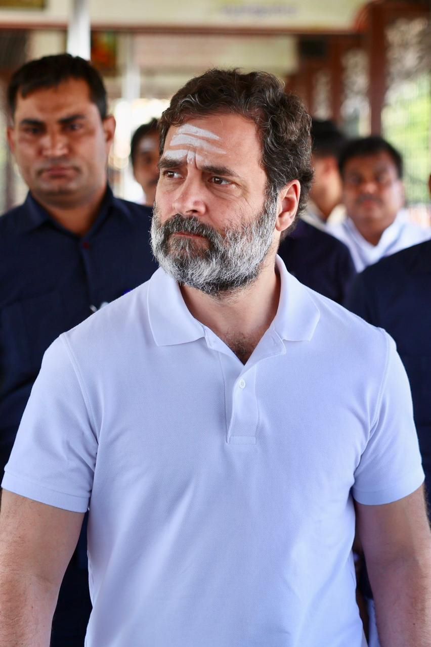 ಕೂಡಲಸಂಗಮ: ಬಸವ ಜಯಂತಿ ಕಾರ್ಯಕ್ರಮದಲ್ಲಿ ಭಾಗವಹಿಸಿದ ರಾಹುಲ್ ಗಾಂಧಿ