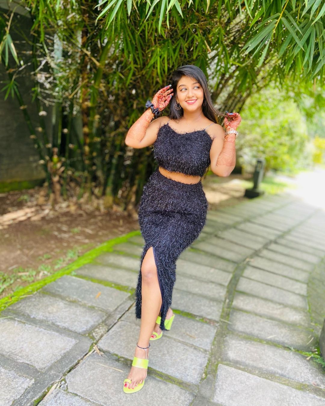 photos : தாவணியில் வசீகரிக்கும் அழகு.. நடிகை ரேமா அசோக்கின் நச் போட்டோஸ் இதோ!