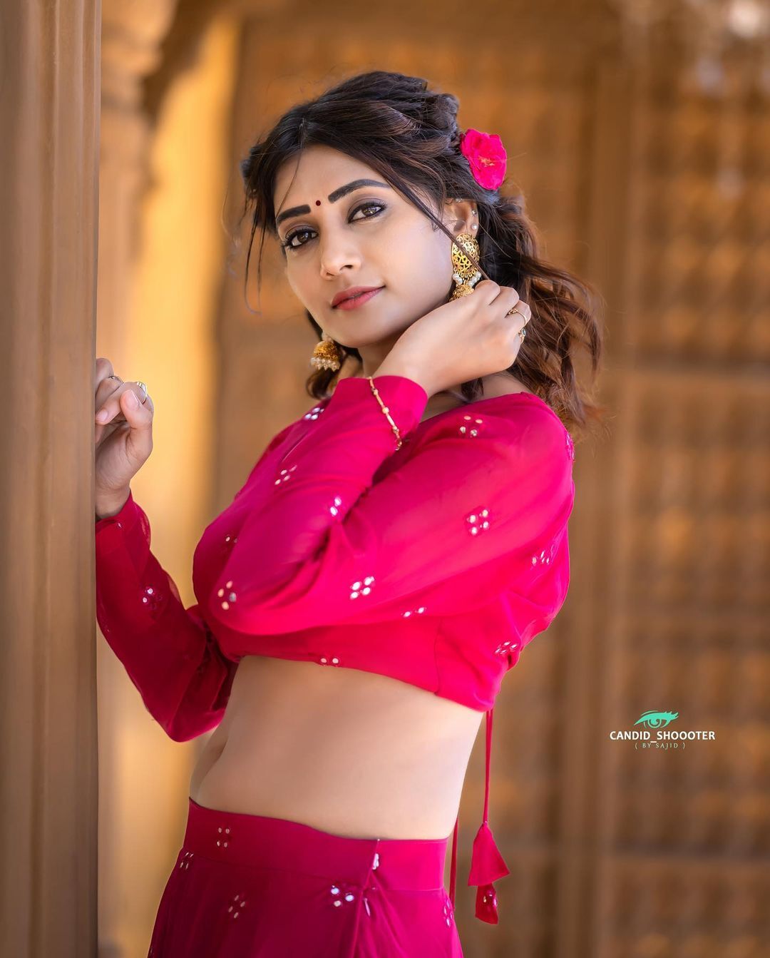 వాసంతి వలపుల వయ్యారాలు.. ఇంతకాలం ఈ సొగసులను ఎక్కడ దాచావ్ బ్యూటీ..!