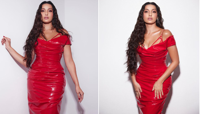 IIFA 2023: नोरा फतेही की ड्रेस में ऐसी जगह लगा कट, तस्वीरें Zoom कर के देख रहे हैं फैंस