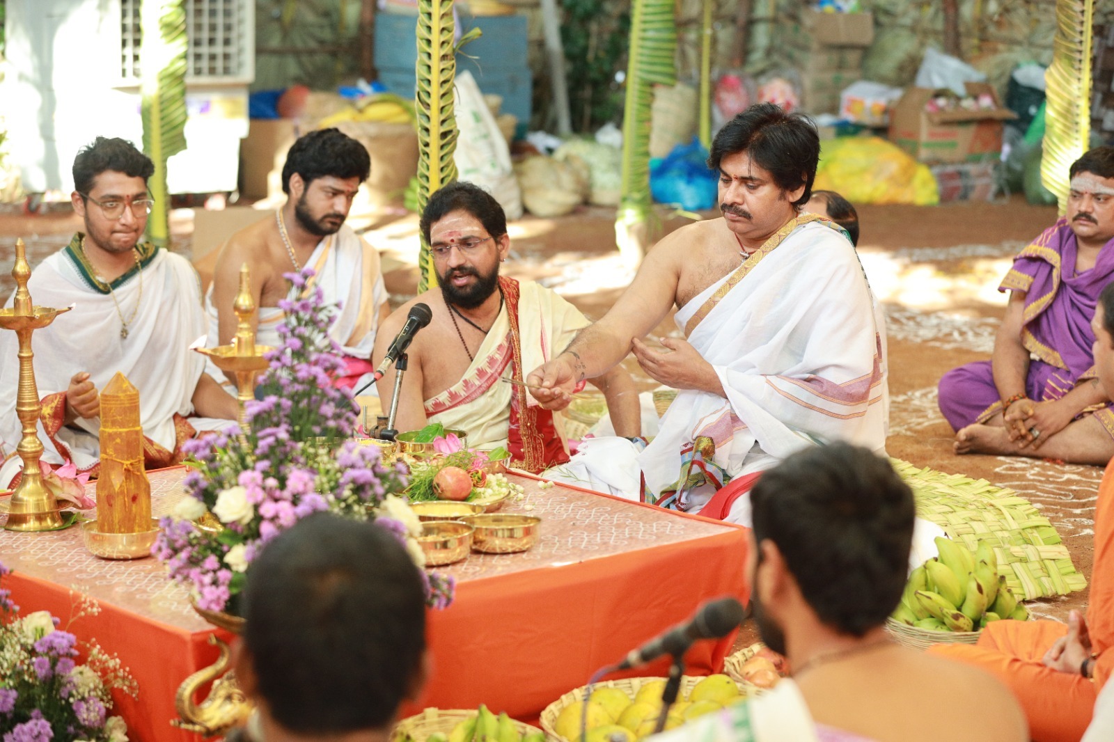 ధర్మ పరిరక్షణ ,  ప్రజా సంక్షేమం కోసం యాగం చేపట్టిన పవన్ కళ్యాణ్