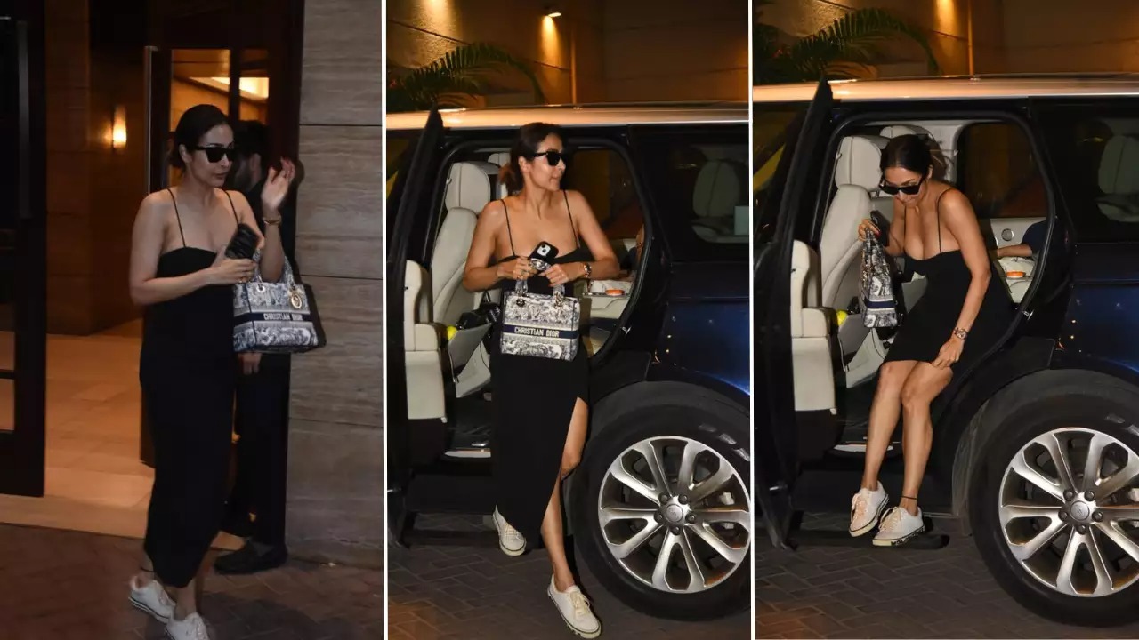 Oops Moment का शिकार हुईं Malaika Arora, ब्लैक ड्रेस में देख लोग बोले -'सब कुछ बाहर आ रहा है'