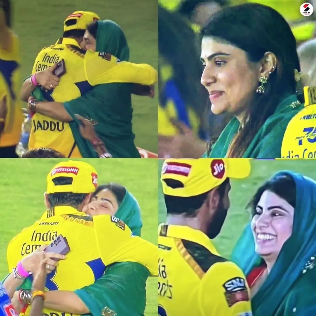 Photos: साड़ी और माथे पर आंचल रखे हमेशा दिखती हैं जडेजा की पत्नी रिवाबा, सादगी भरी तस्वीरें जीत लेगी दिल