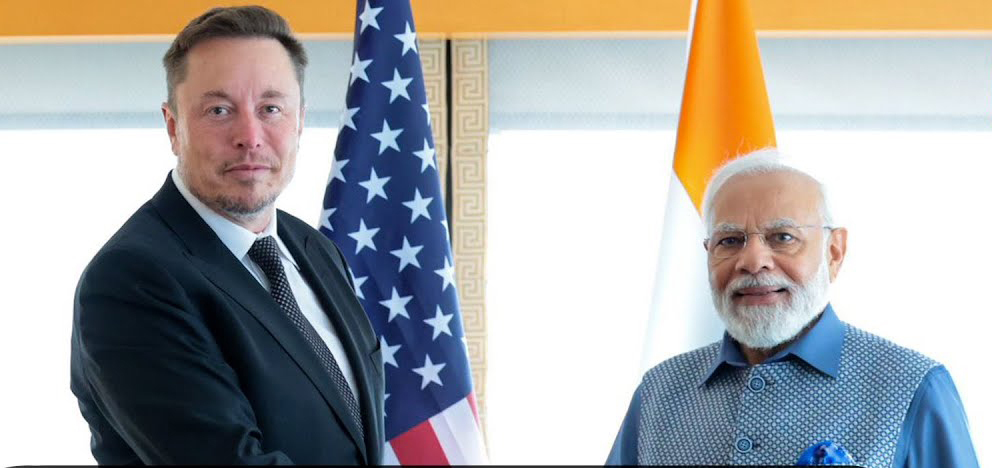 Prime Minister Modi Meets Elon Musk as Three-Day US Visit Commences: Exploring Collaborations and Innovations