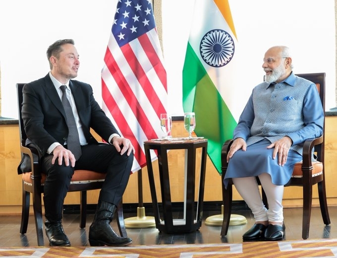 Prime Minister Modi Meets Elon Musk as Three-Day US Visit Commences: Exploring Collaborations and Innovations
