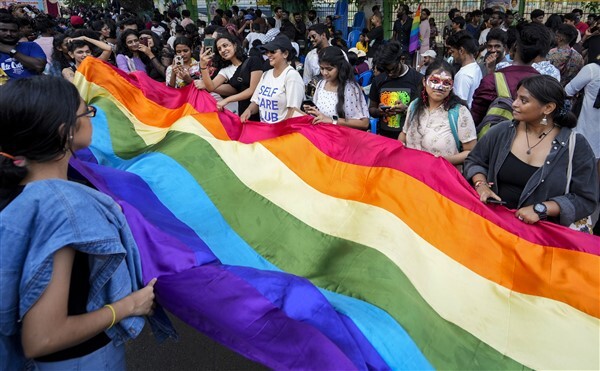 Revelers Take Part In The Chennai Rainbow Pride March; See Photos