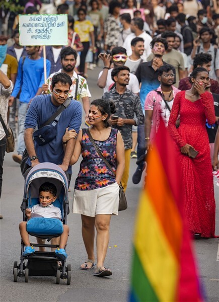 Revelers Take Part In The Chennai Rainbow Pride March; See Photos