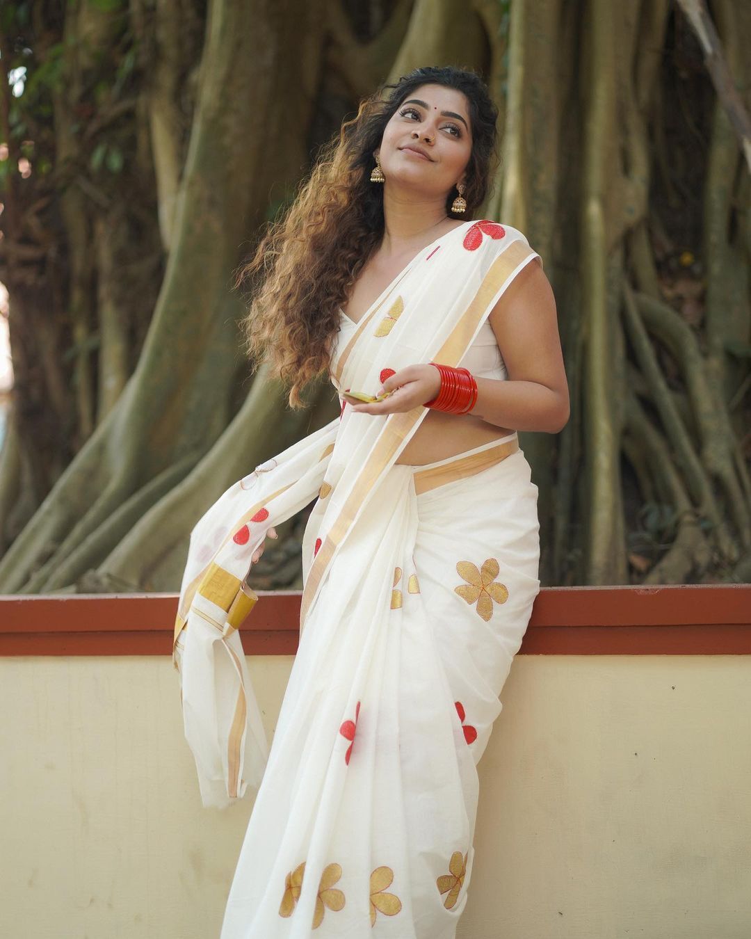 Malavika Sreenath: സാരിയിൽ പുത്തൻ മേക്കോവറുമായി മാളവിക ശ്രീനാഥ്; ആരാധകരുടെ മനം മയക്കിയ ചിത്രങ്ങൾ കാണാം