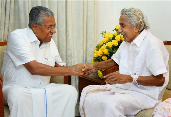File Photos Of Former CM  Oommen Chandy;  Passed away at the age of 79