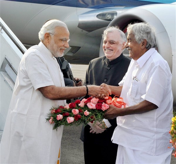 File Photos Of Former CM  Oommen Chandy;  Passed away at the age of 79