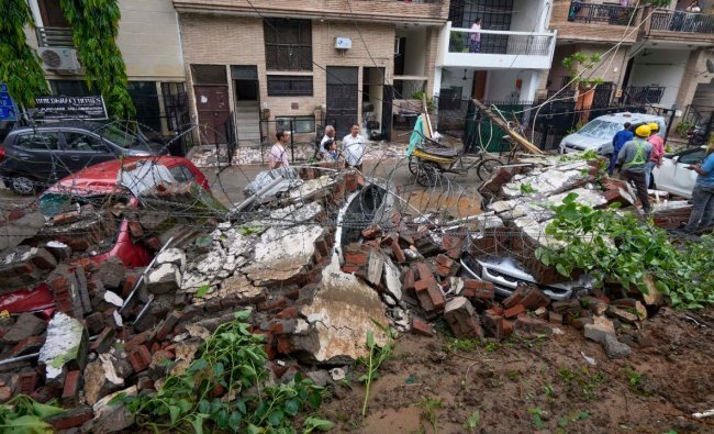 Moonsoon Mayhem In North India