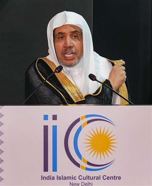 Muslim World League Mohammad bin Abdulkarim al-Issa Meets PM Narendra Modi