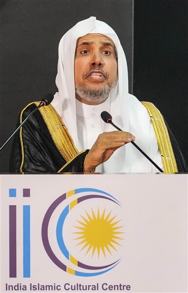 Muslim World League Mohammad bin Abdulkarim al-Issa Meets PM Narendra Modi