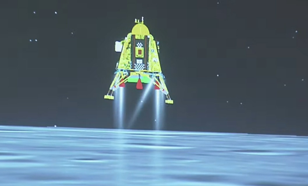 In Pics: Chandrayaan-3: First Images of the Lander Module Making a Descend on the Moon