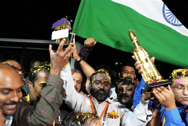 In Pics: India Celebrates soft landing of ISRO’s Chandrayaan-3 on the surface of the Moon