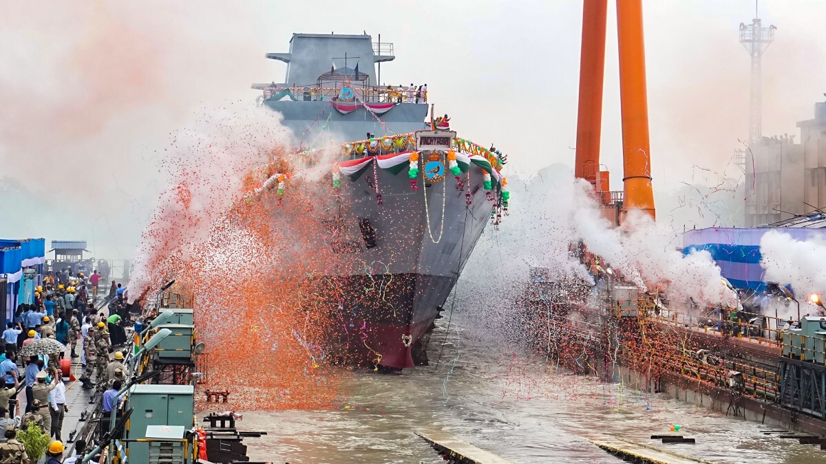 ಭಾರತ ನೌಕಾಸೇನೆಗೆ ಸೇರ್ಪಡೆಯಾದ ವಿಂದ್ಯಗಿರಿ ನೌಕೆ: ಚಿತ್ರಗಳಲ್ಲಿ ನೋಡಿ