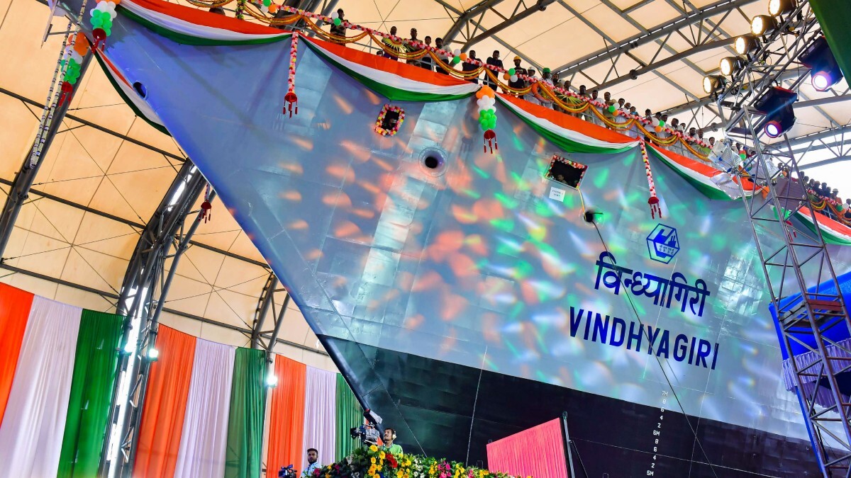 ಭಾರತ ನೌಕಾಸೇನೆಗೆ ಸೇರ್ಪಡೆಯಾದ ವಿಂದ್ಯಗಿರಿ ನೌಕೆ: ಚಿತ್ರಗಳಲ್ಲಿ ನೋಡಿ