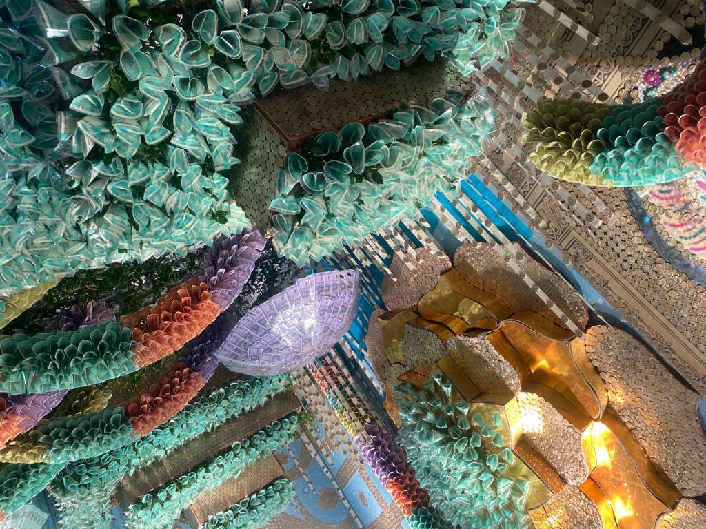 Bengaluru Temple Adorned with Coins and Currency Notes Worth ₹3 Crore