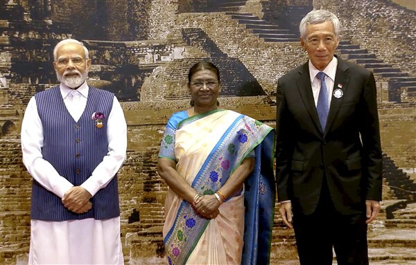 In Pics: G20 Summit's Grand Dinner Hosted by President Murmu Welcomes Global Leaders in New Delhi