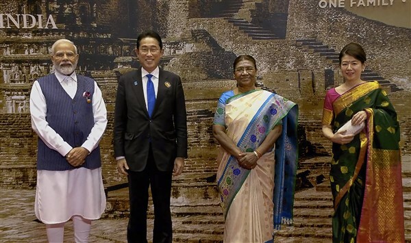 In Pics: G20 Summit's Grand Dinner Hosted by President Murmu Welcomes Global Leaders in New Delhi