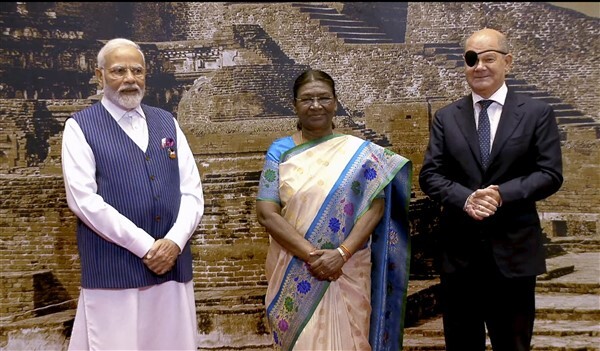 In Pics: G20 Summit's Grand Dinner Hosted by President Murmu Welcomes Global Leaders in New Delhi