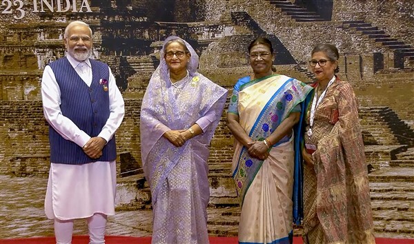 In Pics: G20 Summit's Grand Dinner Hosted by President Murmu Welcomes Global Leaders in New Delhi