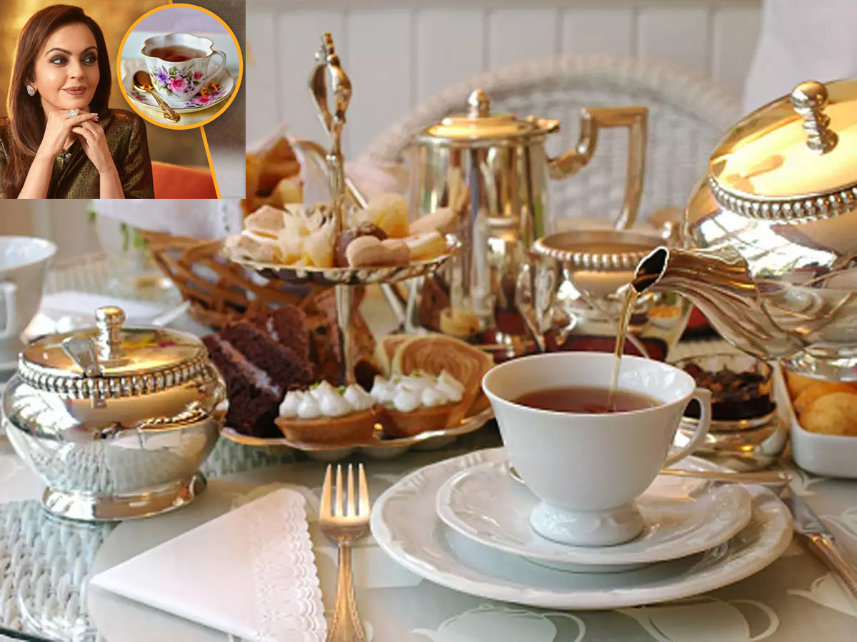 The Most Expensive Things Owned By Nita Ambani; Diamond Chocker To 1.5 Crore Japanese Tea Set