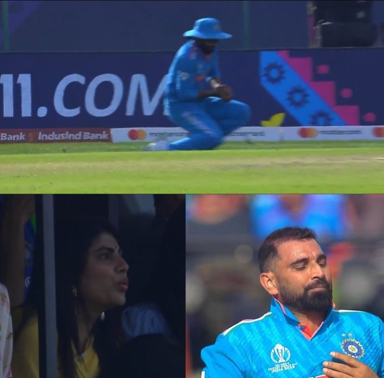 IND vs NZ: जडेजा ने छोड़ा कैच तो पत्नी रवीबा ने ऐसे बनाया मुंह, यूजर्स बोले- भाभी जी को तो नाराज मत करो...