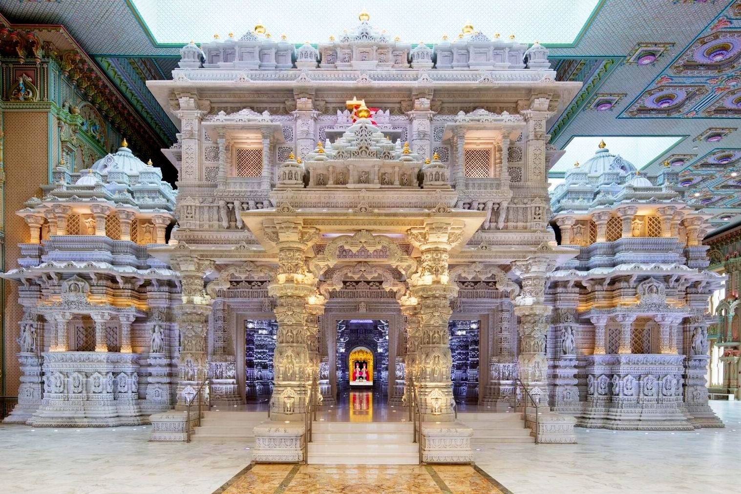 Swaminarayan Akshardham: World's Largest Modern Hindu Temple in New Jersey