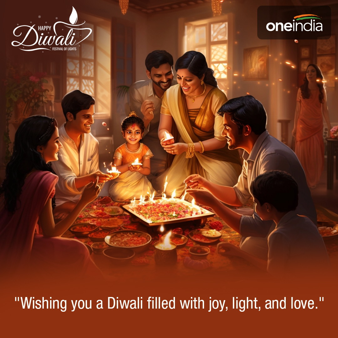 Happy Diwali 2023: Diwali Wishes, Greeting and Messages - AI Images