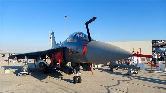 In Pics: India's Tejas Light Combat Aircraft At Dubai Airshow
