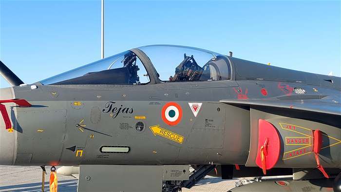 In Pics: India's Tejas Light Combat Aircraft At Dubai Airshow