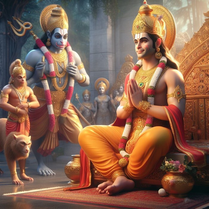 Lord Hanuman AI-Generated Images 2023