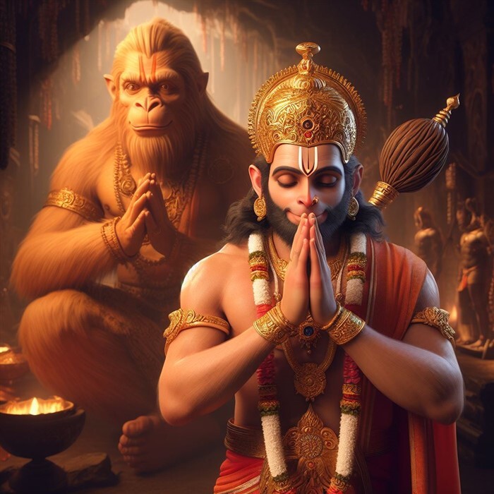 Lord Hanuman AI-Generated Images 2023