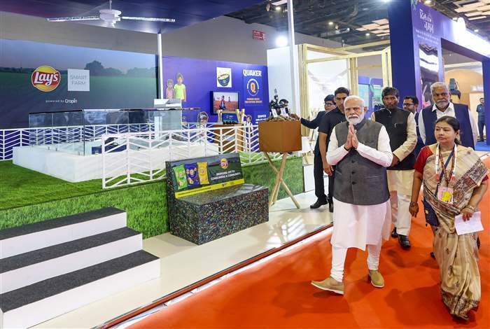 In Pics:  PM Modi Inaugurates World Food India 2023, Unveils Food Street