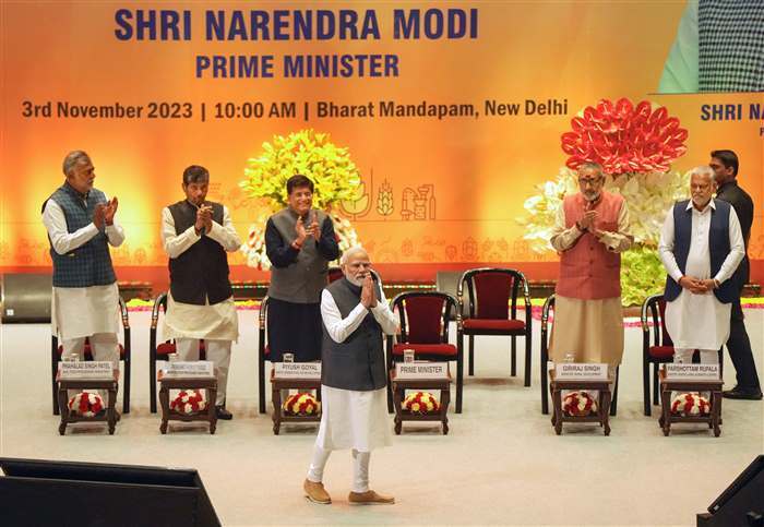In Pics:  PM Modi Inaugurates World Food India 2023, Unveils Food Street