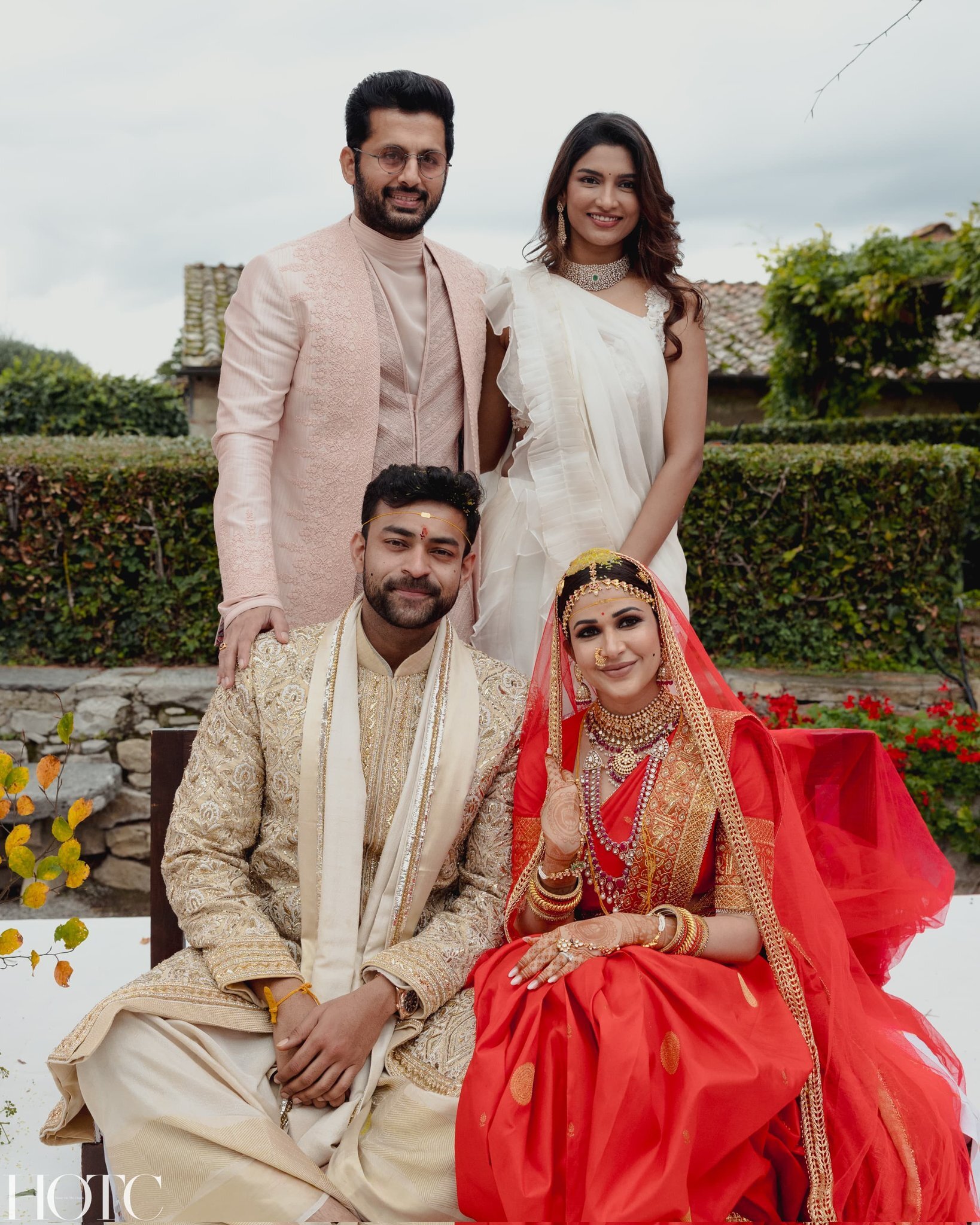 Varun Tej and Lavanya Tripathi Radiate Happiness in Stunning Wedding Photos