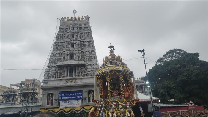 ಬೆಂಗಳೂರು ವಿವಿ ಪುರಂ ಸುಬ್ರಮಣ್ಯ ಸ್ವಾಮಿ ಬೆಳ್ಳಿ ತೇರು ಉತ್ಸವ 