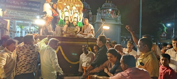 ಬೆಂಗಳೂರು ವಿವಿ ಪುರಂ ಸುಬ್ರಮಣ್ಯ ಸ್ವಾಮಿ ಬೆಳ್ಳಿ ತೇರು ಉತ್ಸವ 