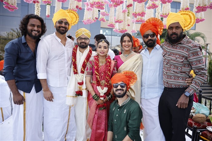 Actor Nagabhushan Marriage Photos: ಪೂಜಾ ಪ್ರಕಾಶ್ ಜೊತೆ ನಟ ನಾಗಭೂಷಣ್ ಮದುವೆ 