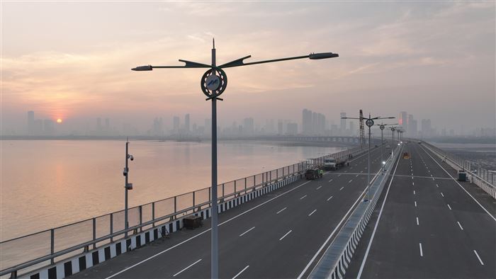 Atal Bihari Vajpayee Sewri-Nhava Sheva Atal Setu Ahead of Inauguration