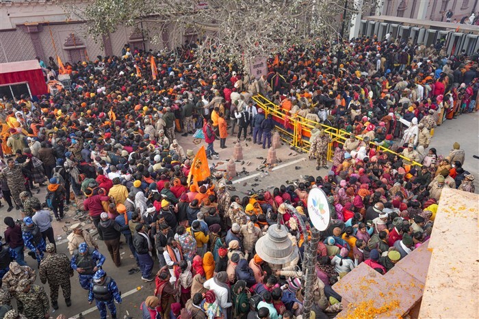 In Pics: Ram Mandir Doors Open to Public, Devotees Flock To See Ram ...