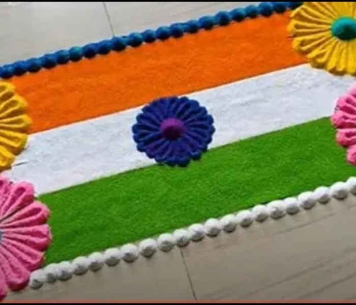 Republic Day Rangoli: ಗಣರಾಜ್ಯೋತ್ಸವಕ್ಕೆ ಮನೆ ಅಂಗಳದ ಅಂದ ಹೆಚ್ಚಿಸುವ ರಂಗು ರಂಗಿನ ರಂಗೋಲಿ