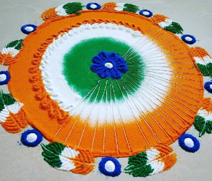 Republic Day Rangoli: ಗಣರಾಜ್ಯೋತ್ಸವಕ್ಕೆ ಮನೆ ಅಂಗಳದ ಅಂದ ಹೆಚ್ಚಿಸುವ ರಂಗು ರಂಗಿನ ರಂಗೋಲಿ