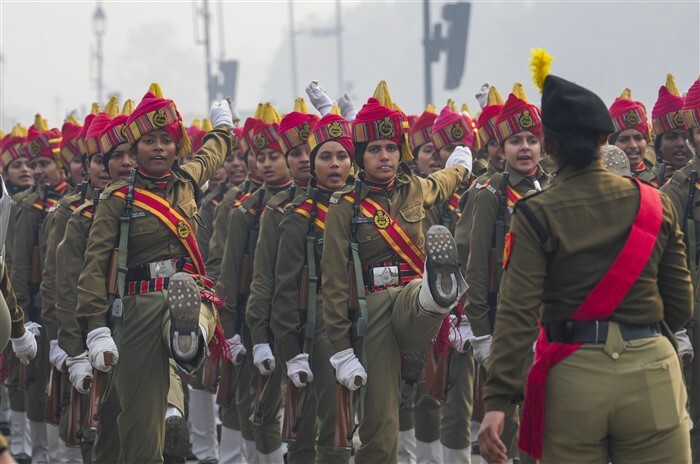 Republic Day 2024: SSB Women Rehearse Parade Amid Delhi Morning Fog