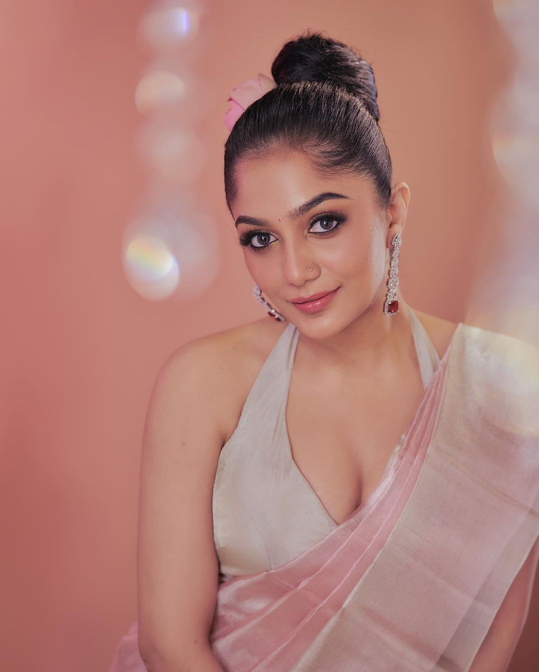 Arya Badai Saree Look