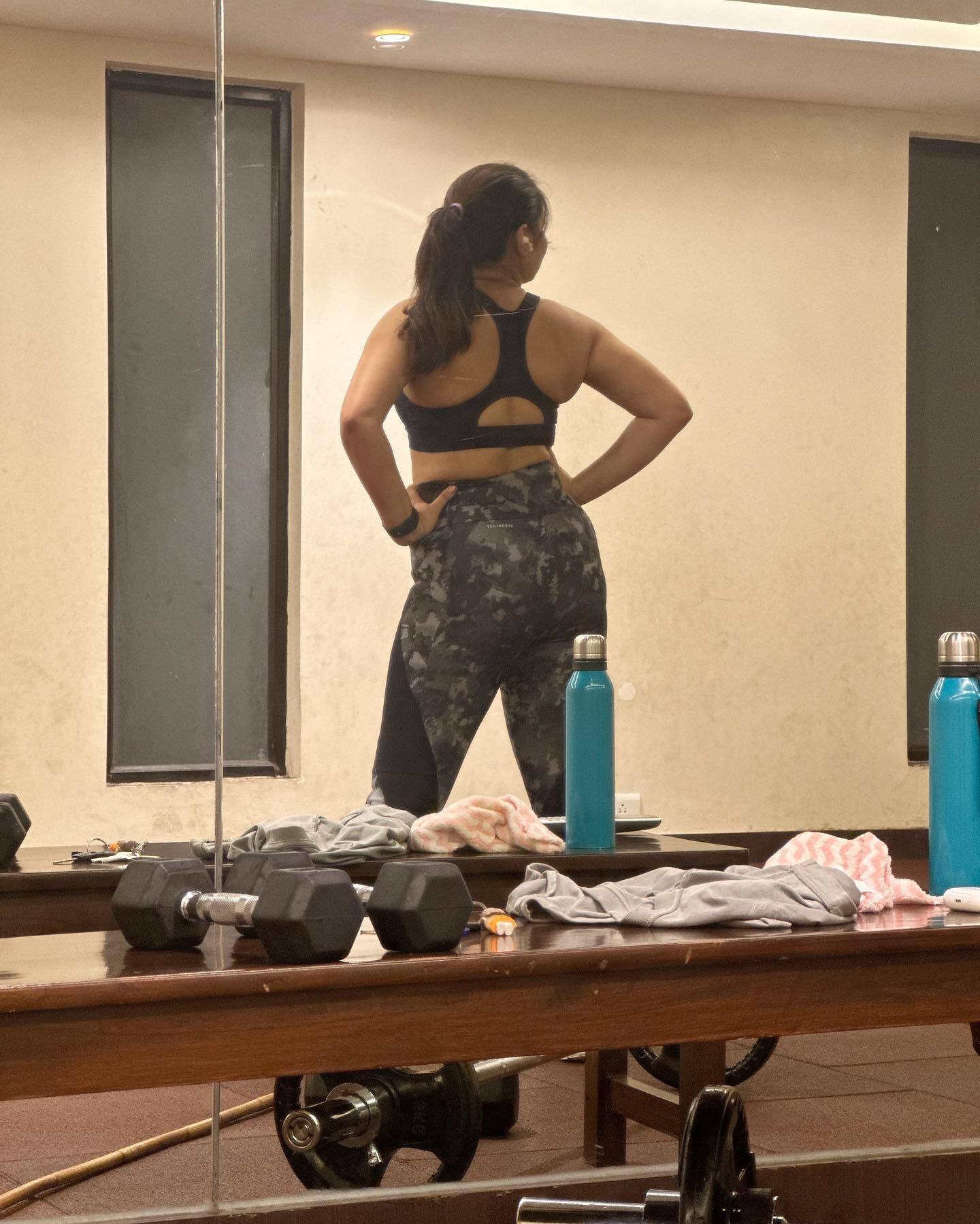 Priyanka Nalkari gym workout